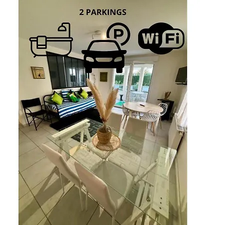 Appartement 3 Chambres, Metro Tram A 50 M, Parking Prive !
